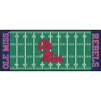 Fanmats Mississippi Rebels Football Field Runner