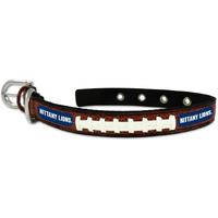 NCAA Penn State Nittany Lions Classic Leather Football Collar, Small