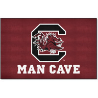 FANMATS NCAA University of South Carolina Nylon Face Man Cave UltiMat Rug - 5' x 8'