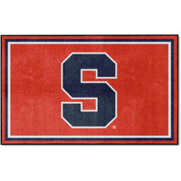 FANMATS 15949 Team Color 44  x 71  Rug (Syracuse 4'x6')