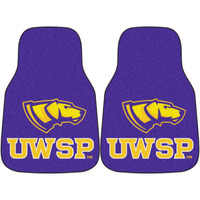 Fanmats University of Wisconsin-Stevens Point 2-pc Carpet Car Mat Set/17 x27