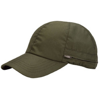 Juniper Microfiber Cap with Flap, One Size, Olive