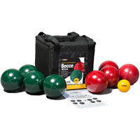 St Pierre Sports Professional Bocce Set, Green/Maroon, 107mm