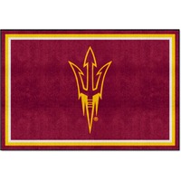 FANMATS 17149 Team Color 59.5  x 88  Rug (Arizona State)