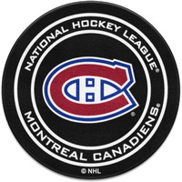 FANMATS NHL Montreal Canadiens Sports Team Logo Puck Mat 27  Diameter