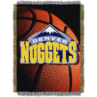 Nuggets  Photo Real  48x60 Tapestry Thro