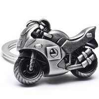 Krator HBK-A Keychain (New 3D Motorcycle Sportbike Street Bike Key Ring Chain Motor Keyring)