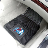 NHL - Colorado Avalanche Heavy Duty Car Mat Set - 2 Pieces