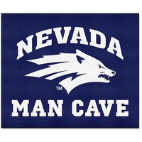 FANMATS 17311 Nevada Wolfpack Man Cave Tailgater Rug - 5ft. x 6ft. Sports Fan Area Rug, Home Decor Rug and Tailgating Mat