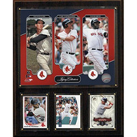 MLB Boston Red Sox Williams-Ortiz-Yastrzemski Legacy Collection Plaque, 12 x 15-Inch