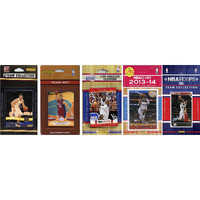 NBA Los Angeles Clippers 5 Different Licensed Trading Card Team Sets, Brown, One Size