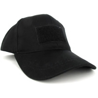 Trooper Clothing Kids 6 Panel Tactical Cap,Stealth Black, Black, One Size 9407- O/S