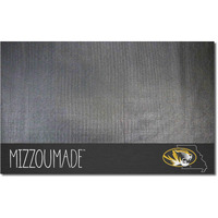 FANMATS 21163 Missouri Tigers Southern Style Vinyl Grill Mat - 26in. x 42in. - Deck Patio Protective Mat | Oil, Flame, and UV Resistant