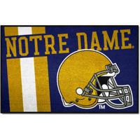 FANMATS 18767 Notre Dame Fighting Irish Starter Mat Accent Rug - 19in. x 30in. | Sports Fan Home Decor Rug and Tailgating Mat Uniform Design