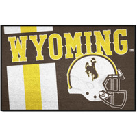 FANMATS 18792 Wyoming Cowboys Starter Mat Accent Rug - 19in. x 30in. | Sports Fan Home Decor Rug and Tailgating Mat Uniform Design