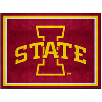 FANMATS 19241 Iowa State University Rug, Team Color, 87  x 117