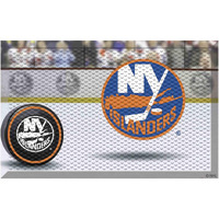 FANMATS 19158 New York Islanders Rubber Scraper Door Mat