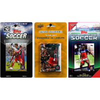 MLS Chicago Fire 3 Different Trading Card Sets, White