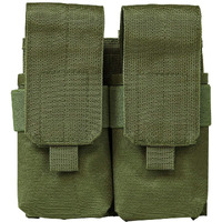 NC Star CV5564MP2976G AR15/AK Quad Magazine Pouch, Green