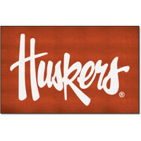 FANMATS 20659 Nebraska Cornhuskers Ulti-Mat Rug - 5ft. x 8ft. | Sports Fan Area Rug, Home Decor Rug and Tailgating Mat -  Huskers  Logo