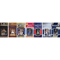 NBA Dallas Mavericks Men's 7 Different Licensed Trading Card Team Sets, White