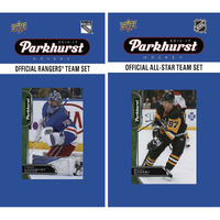 NHL New York Rangers Men's 2016 Parkhurst Team & an all-star set, White