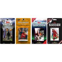 C&I Collectables MLS Real Salt Lake Men's 4 Different Licensed Trading Card Team Sets, White