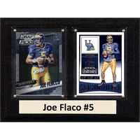 C&I Collectables NCAA Delaare Fightin' Blue Hens Men's Joe Flacco To Card Plaque, Bron, 6 X8