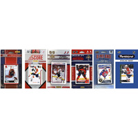 C&I Collectables NHL Florida Panthers Men's 6 Different Licensed Trading Card Team Sets, White