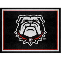 FANMATS NCAA Georgia Bulldogs 8x10 Rug, One Size, Team Color