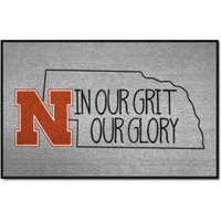 FANMATS 21172 NCAA - Nebraska Cornhuskers Southern Style Starter Mat Accent Rug - 19in. x 30in. | Sports Fan Home Decor Rug and Tailgating Mat