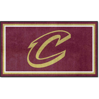 FANMATS 19832 NBA Cleveland Cavaliers 3ft. x 5ft. Plush Area Rug | Sports Fan Area Rug, Home Decor Rug and Tailgating Mat