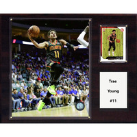 C&I Collectables NBA Atlanta Hawks Mens 1215TRAEYOUNGNBA 12 x15  Trae Young Atlanta Hawks Player Plaque, Brown, N/A