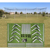 Cimarron Sports Outdoor Practice 55x14x1224 Batting Cage & Frame Corners