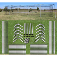 Cimarron Sports Outdoor Practice 70x14x12#24 Batting Cage & Frame Corners