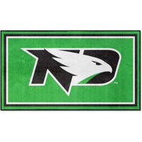 FANMATS 26955 NCAA North Dakota Fighting Hawks 3ft. x 5ft. Plush Area Rug | Sports Fan Area Rug, Home Decor Rug and Tailgating Mat