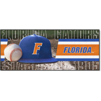 FANMATS 28021NCAA - Florida Gators Baseball Runner Rug - 30in. x 72in. | Sports Fan Area Rug Mat and Tailgating Mat