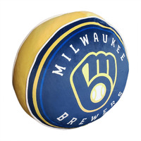 Northwest Company Milwaukee Brewers 15  Travel Cloud Pillow