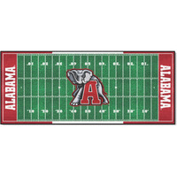 FANMATS 32756 NCAA - Alabama Crimson Tide Field Runner Mat - 30in. x 72in.