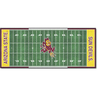 FANMATS 32761 NCAA - Arizona State University Field Runner Mat - 30in. x 72in.