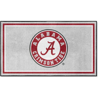 FANMATS 35622 Alabama Crimson Tide 3ft. x 5ft. Plush Area Rug