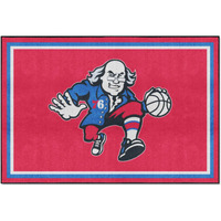 FANMATS 37070 Philadelphia 76ers Ulti-Mat Rug - 5ft. x 8ft. | Sports Fan Area Rug, Home Decor Rug and Tailgating Mat