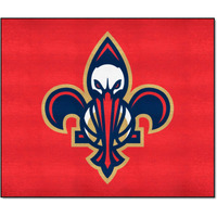 FANMATS 37034 New Orleans Pelicans Ulti-Mat Rug - 5ft. x 8ft. | Sports Fan Area Rug, Home Decor Rug and Tailgating Mat