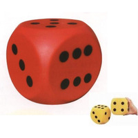 (Price/piece)Everrich EVAJ-0011 6  PU Foam Dice w/o edges