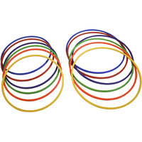 Sportime 24 Inch and 28 Inch Dur-O-Hoops, Set of 12