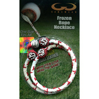 NCAA South Carolina Fighting Gamecocks Classic Frozen Rope Baseball Necklace