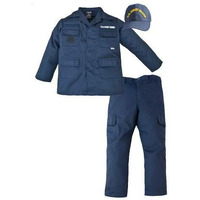 Trooper Clothing Coast Guard 3 Piece Trooper Set w/10 Pockets, Medium, Navy Blue, Medium 165165-M