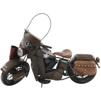 Old Modern Handicrafts 1942 WLA Harley-Davidson Motorcycle Model - 1:7 Scale Model - an Elegant Decoration Piece for Motorcycle Enthusiasts - 12.3L x 4.0W x 10.0H Inches