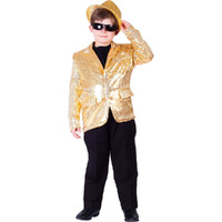 Dress Up America Sequin Jacket for Kids - Boys Sequined Party Blazer - Dance Tuxedo Costume