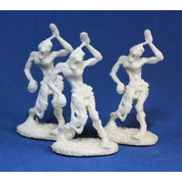 Reaper Miniatures Zombies (3) 77014 Bones Plastic D&D RPG Mini Figure